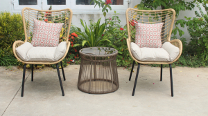 Outdoor Chair For Steel frame Modern Garden Feature