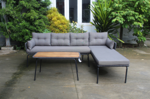 Outdoor Sofa Lounge Sectional Patio Sofa Set steel Furniture Sofa Set