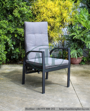 Recliner Chairs gas spring luxurious outdoor garden wicker